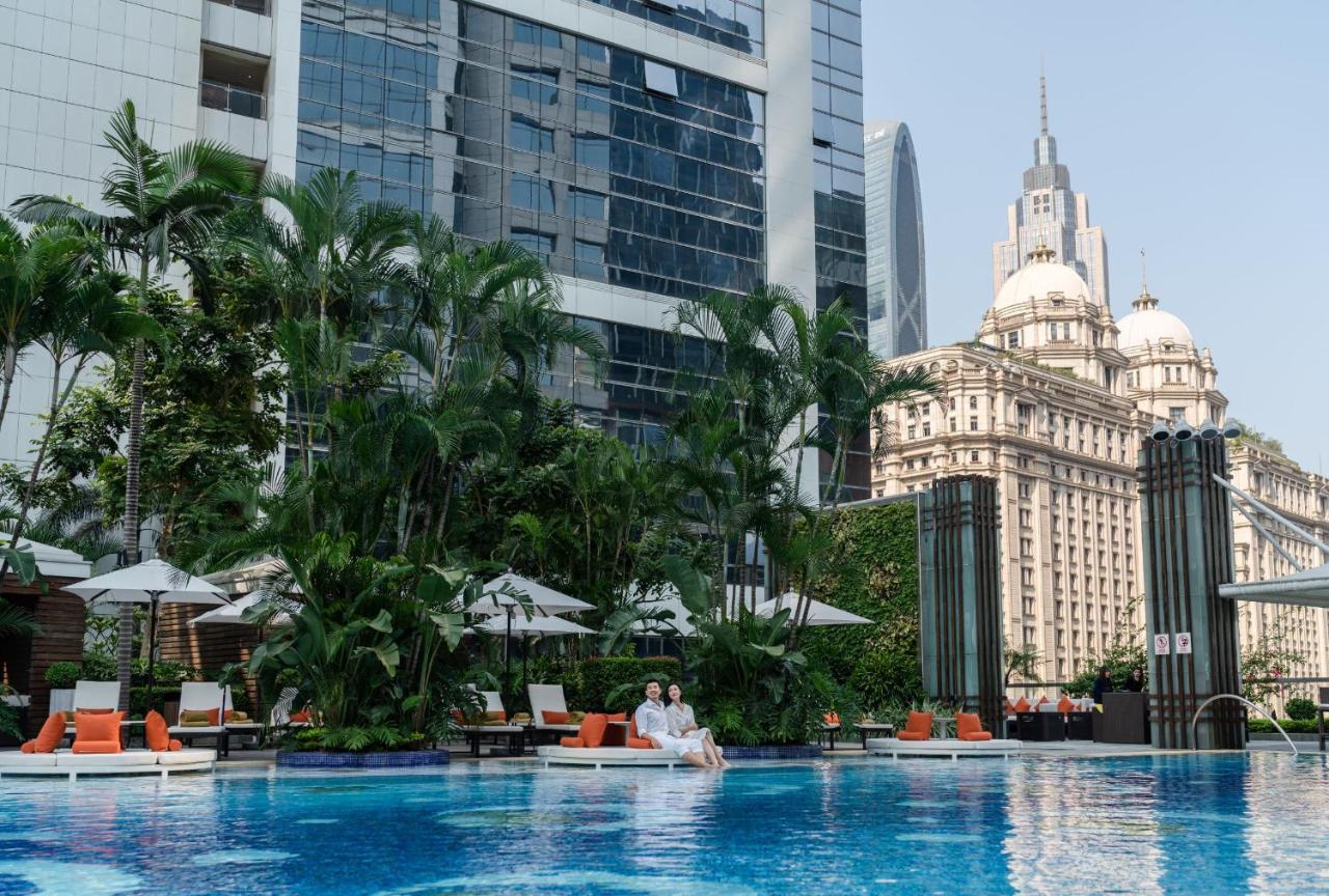 Jumeirah Guangzhou-Complimentary Shuttle Bus To Canton Fair Complex Eksteriør bilde