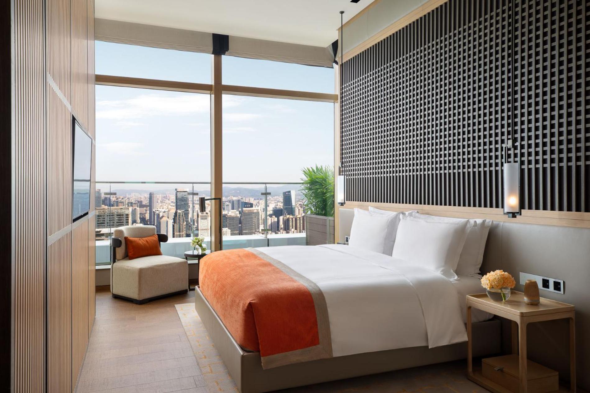 Jumeirah Guangzhou-Complimentary Shuttle Bus To Canton Fair Complex Eksteriør bilde