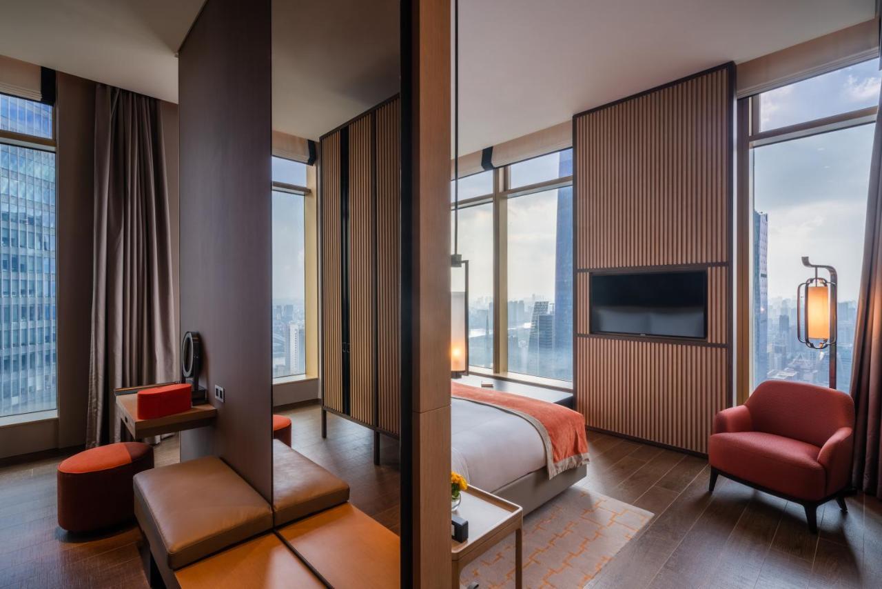 Jumeirah Guangzhou-Complimentary Shuttle Bus To Canton Fair Complex Eksteriør bilde
